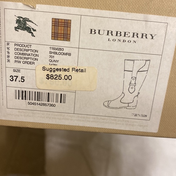 Burberry womens boots - Picture 4 of 4
